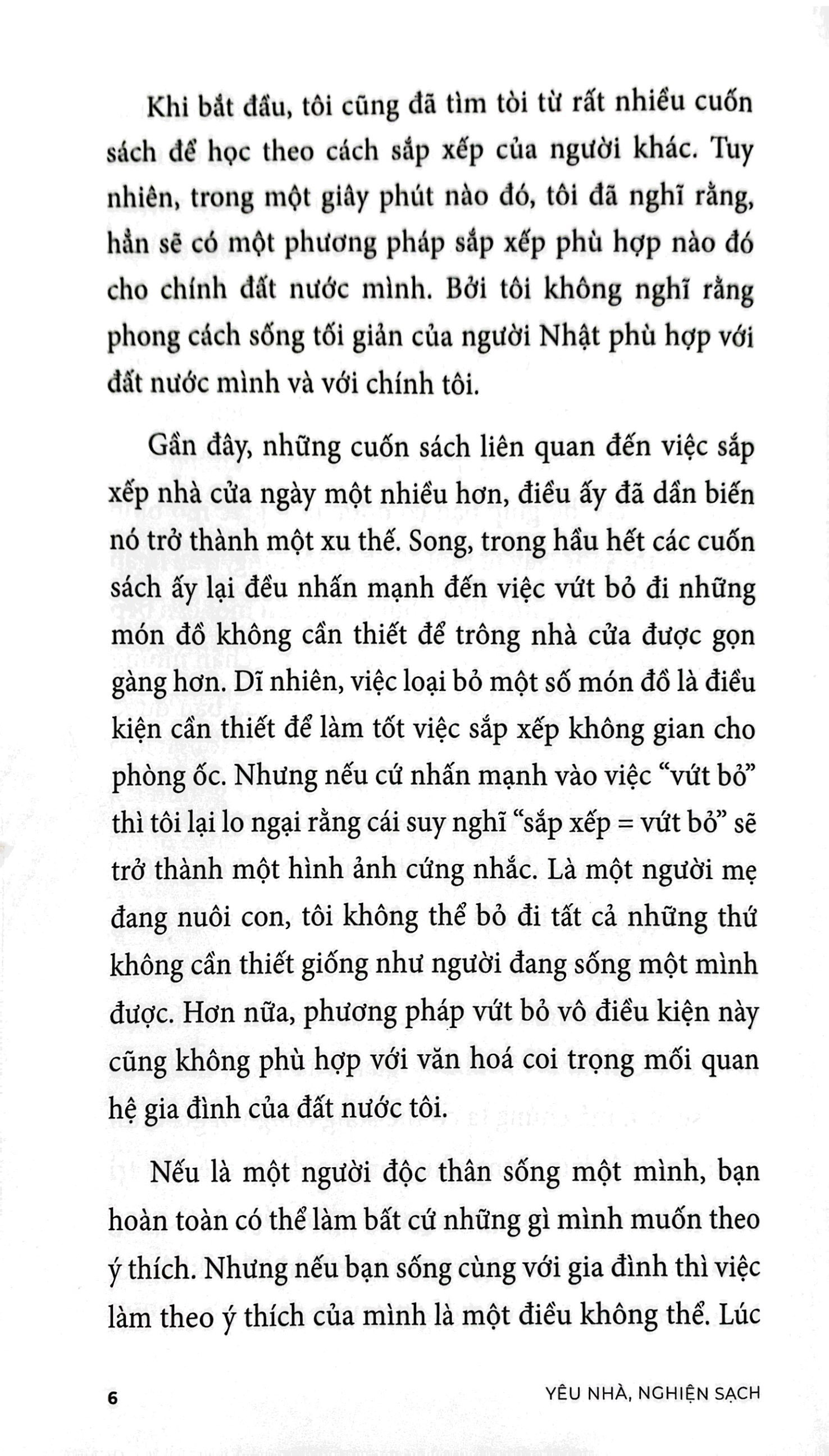 yêu nhà, nghiện sạch