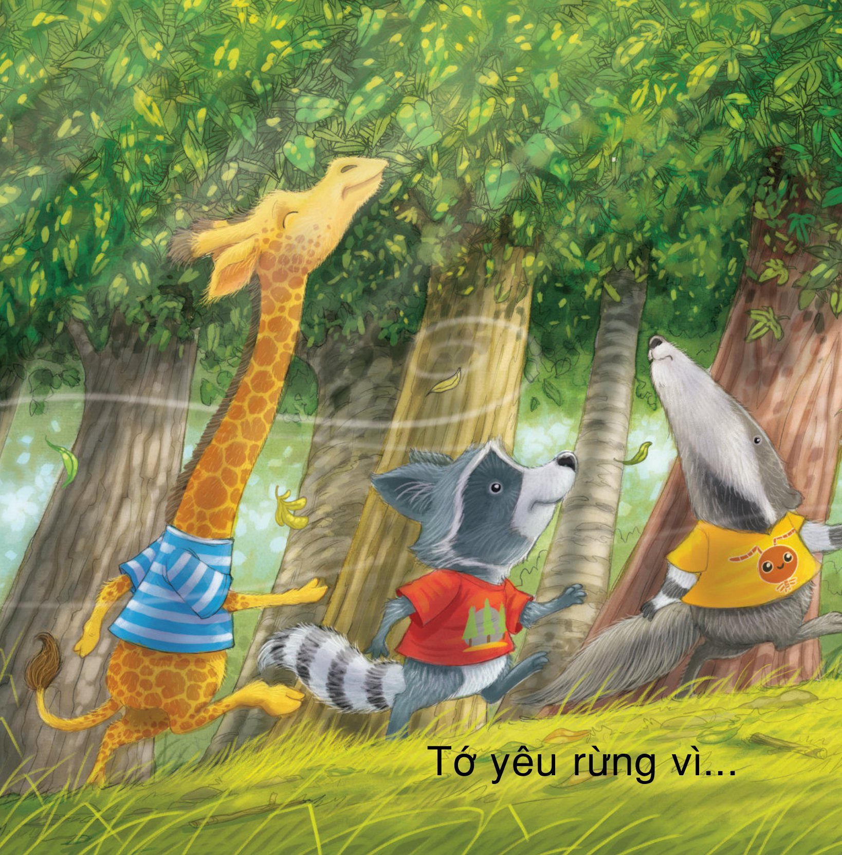 yêu rừng theo cách riêng của trẻ - vì sao tớ yêu rừng