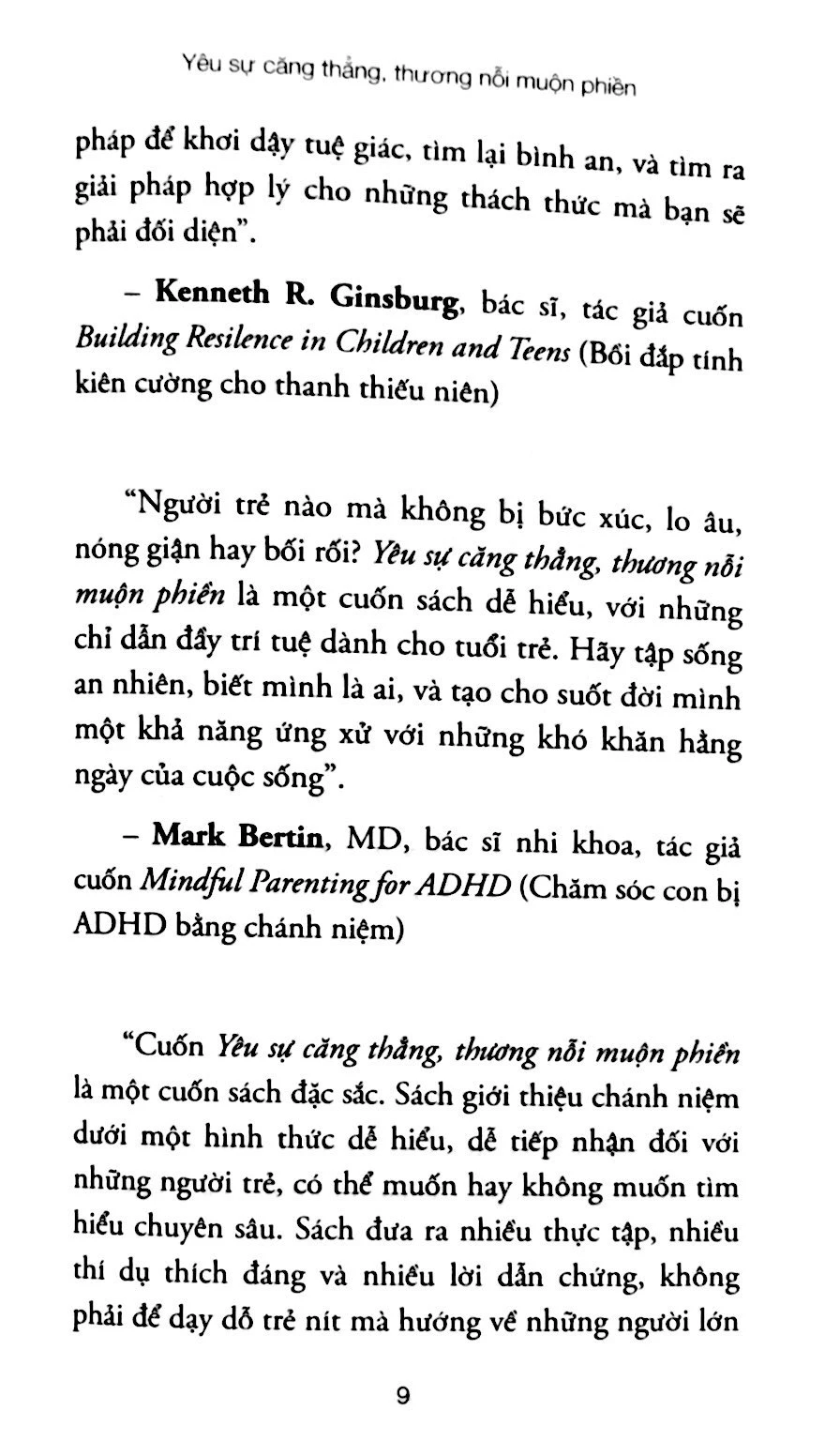 yêu sự căng thẳng, thương nỗi muộn phiền
