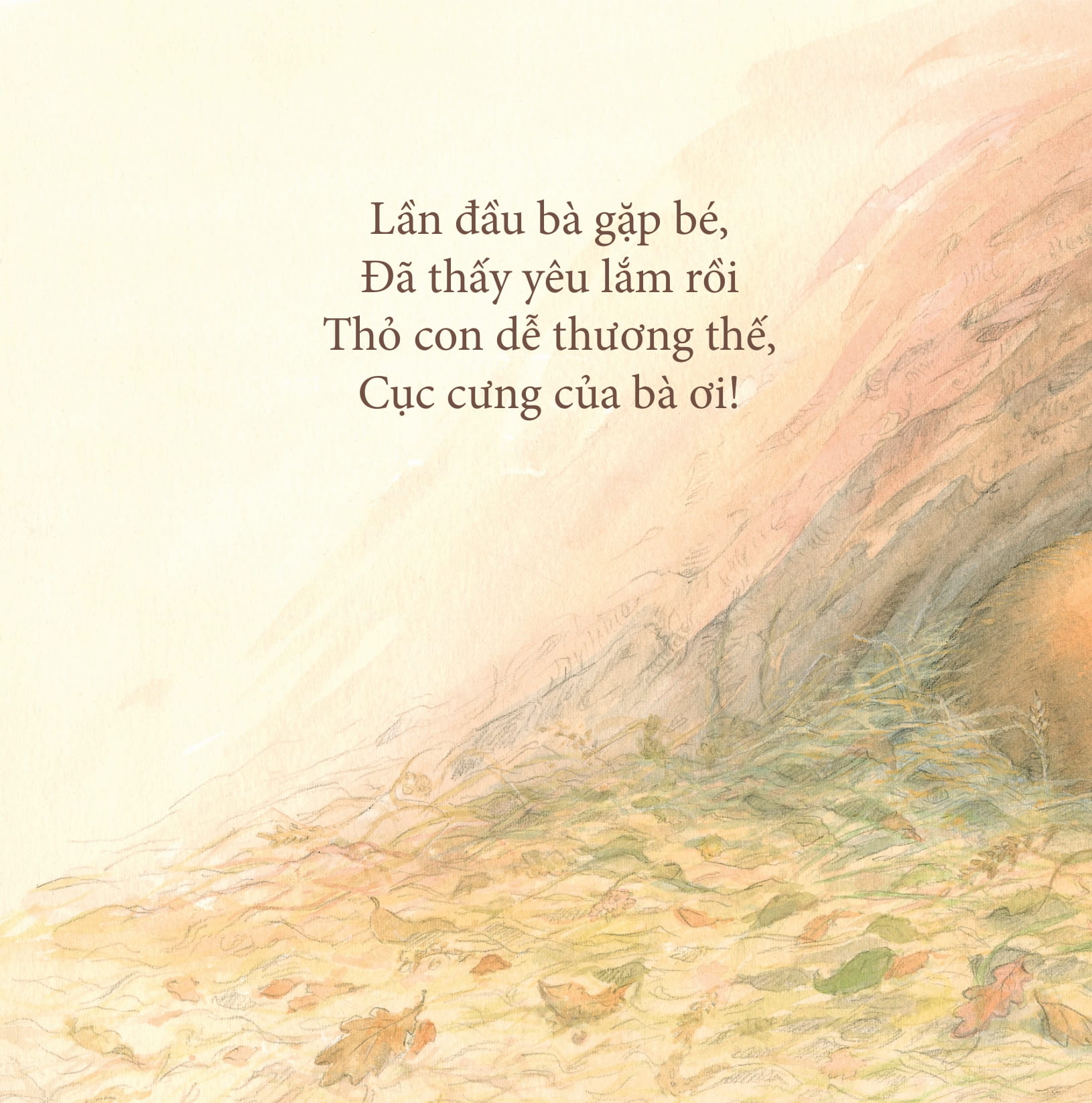 yêu thương cho con - bà yêu bé