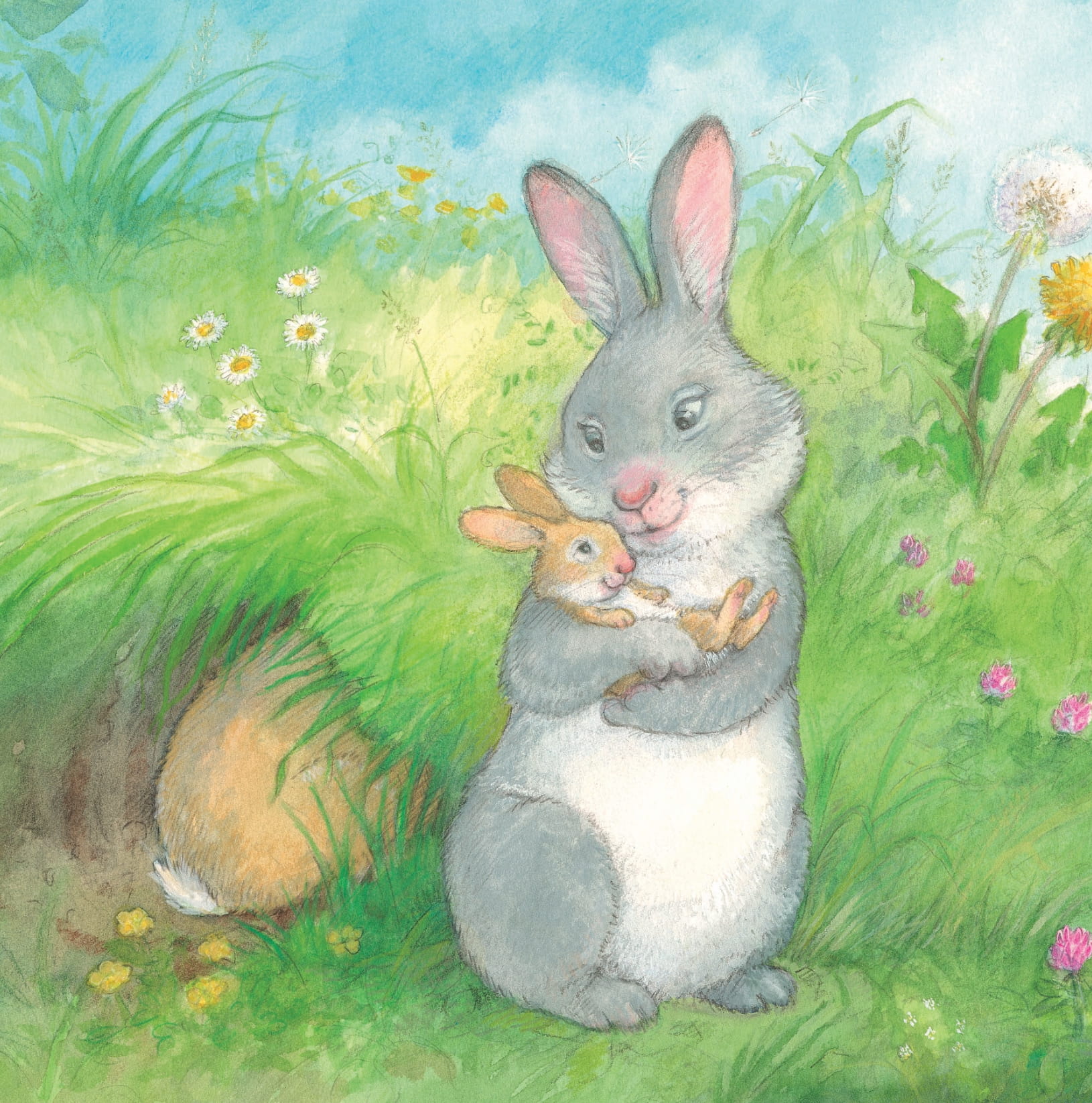 yêu thương cho con - bà yêu bé