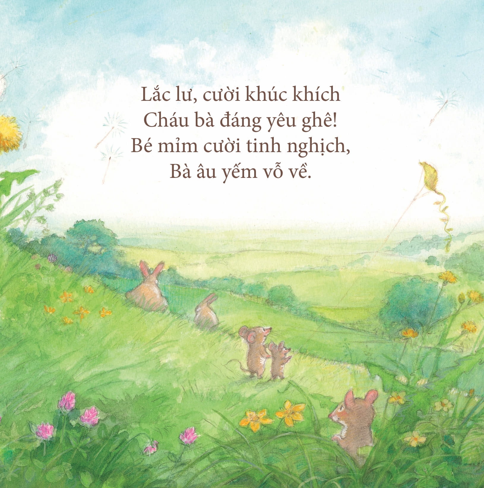 yêu thương cho con - bà yêu bé