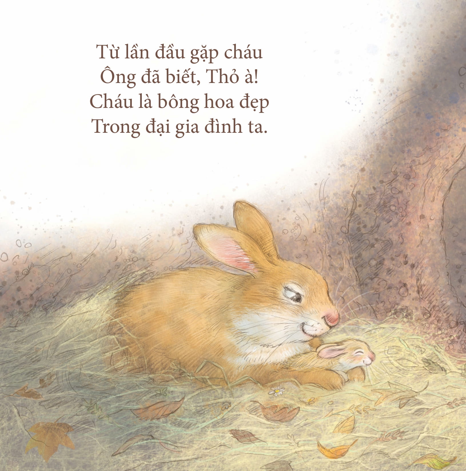 yêu thương cho con - ông yêu bé