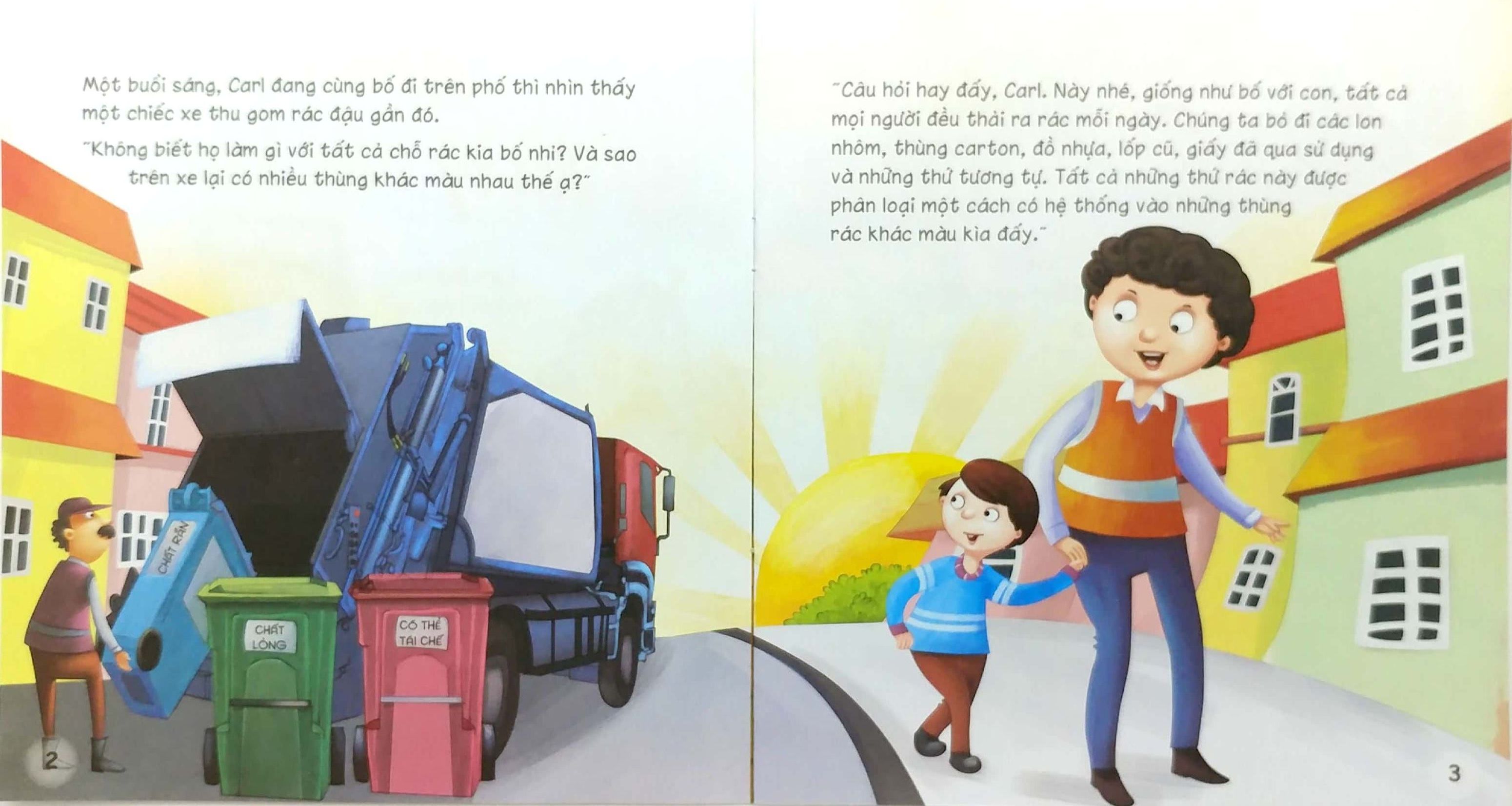 yêu thương và bảo vệ hành tinh xanh - xử lý rác thải