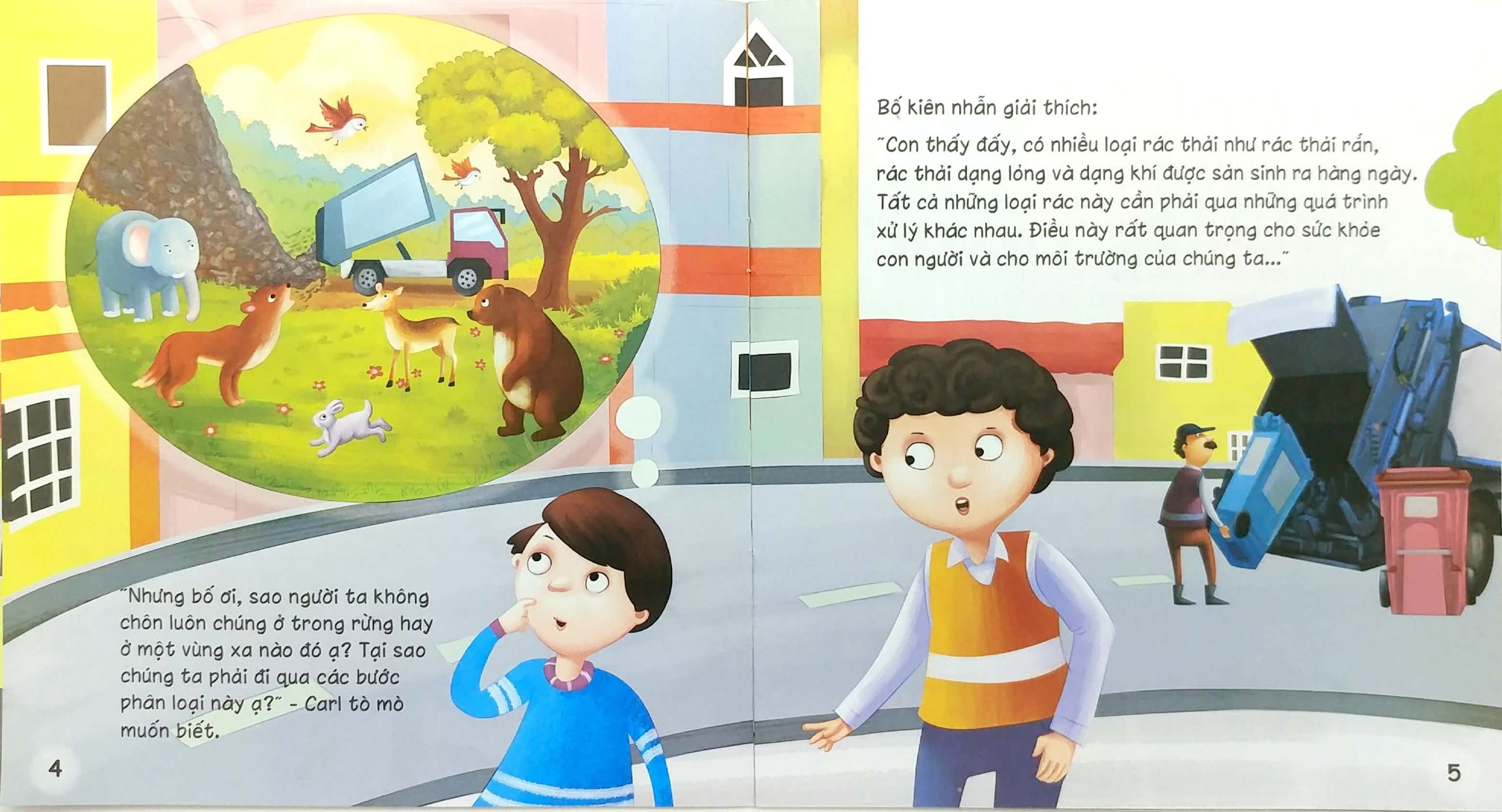 yêu thương và bảo vệ hành tinh xanh - xử lý rác thải