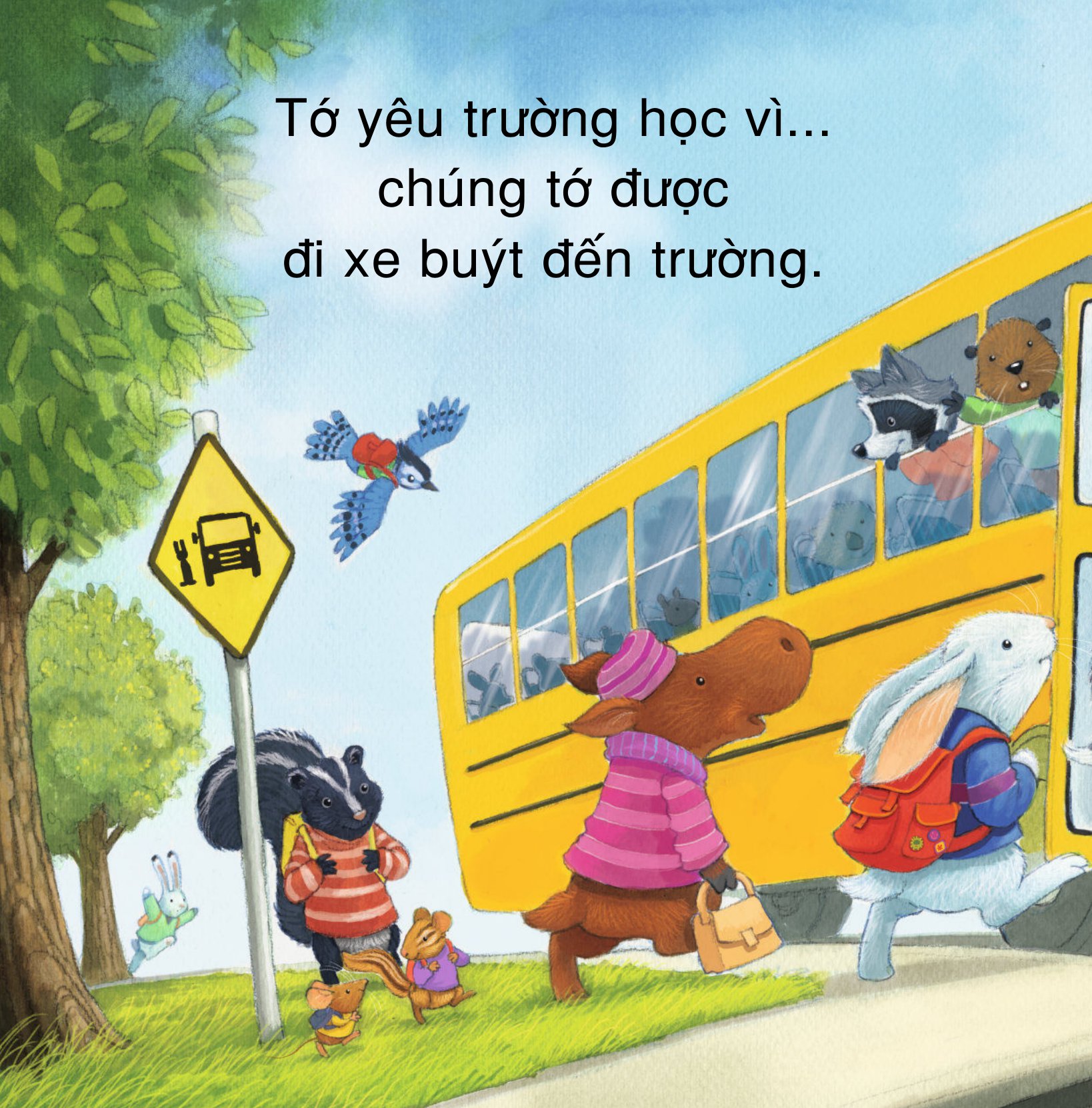 yêu trường học theo cách riêng của trẻ - vì sao tớ yêu trường học