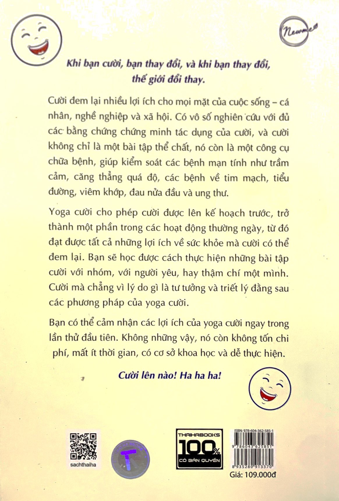 yoga cười - những bài tập cười hàng ngày để có sức khoẻ và hạnh phúc dài lâu