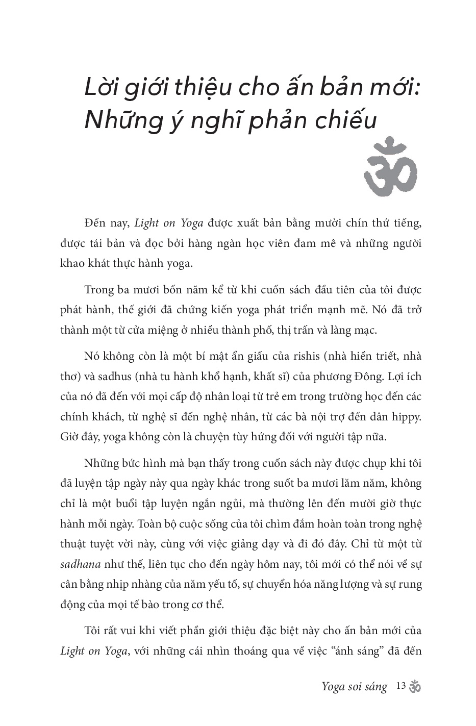 yoga soi sáng