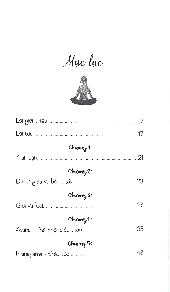 yoga & thiền định (tái bản)