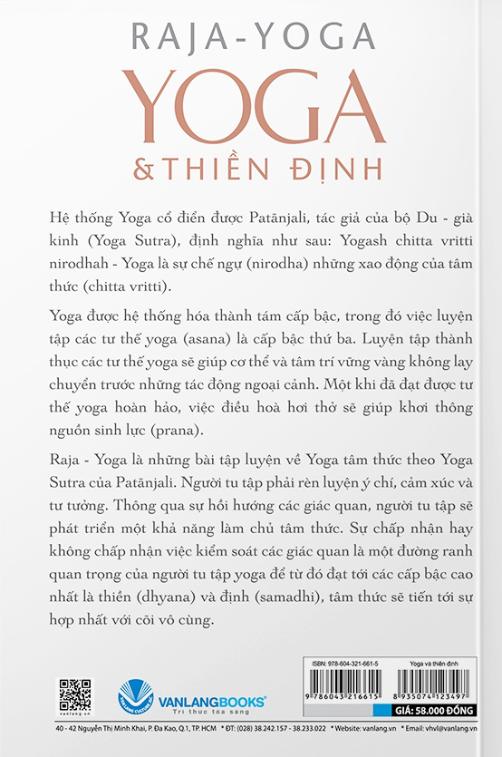 yoga & thiền định (tái bản)