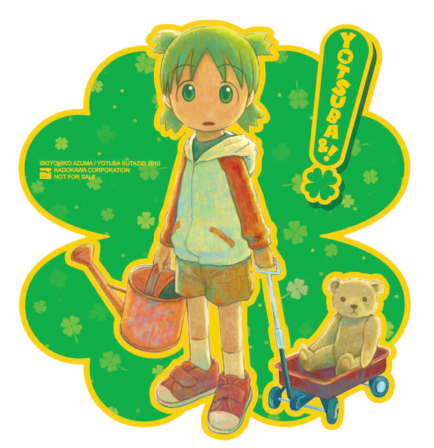 yotsuba&! - tập 10 - bản đặc biệt - tặng kèm bìa áo đặc biệt + bookmark nhựa