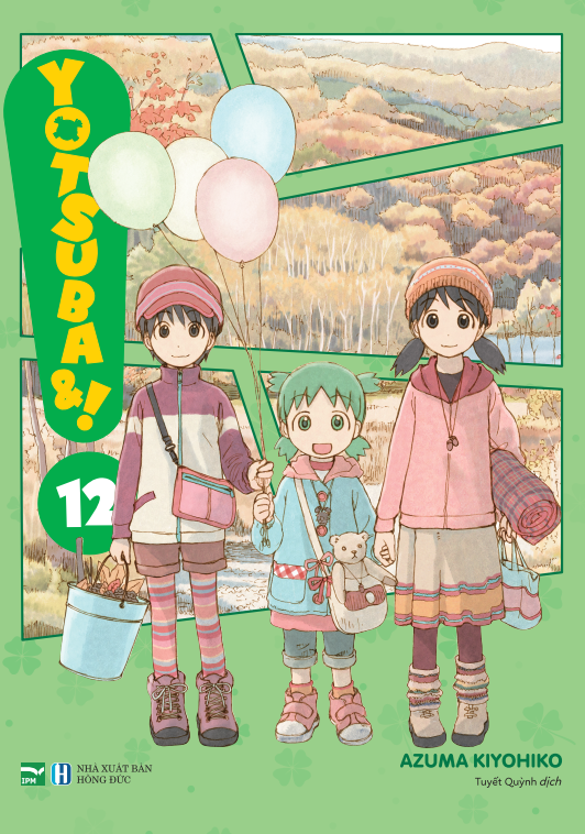 yotsuba&! - tập 12 - bản đặc biệt - tặng kèm bookmark