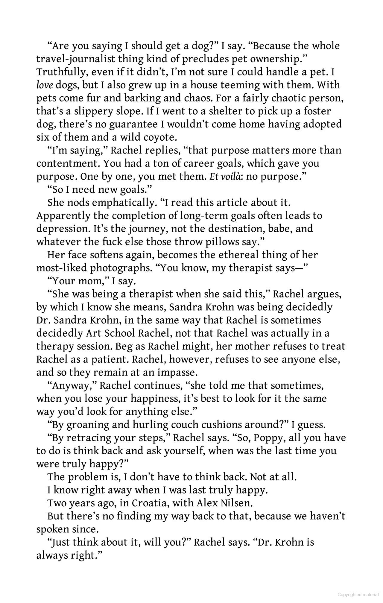 you and me on vacation