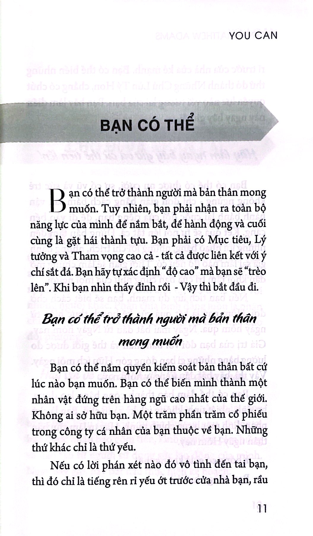 you can - không gì là không thể