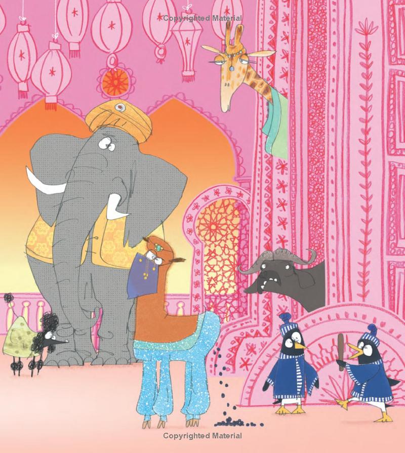 you can't let an elephant pull santa's sleigh