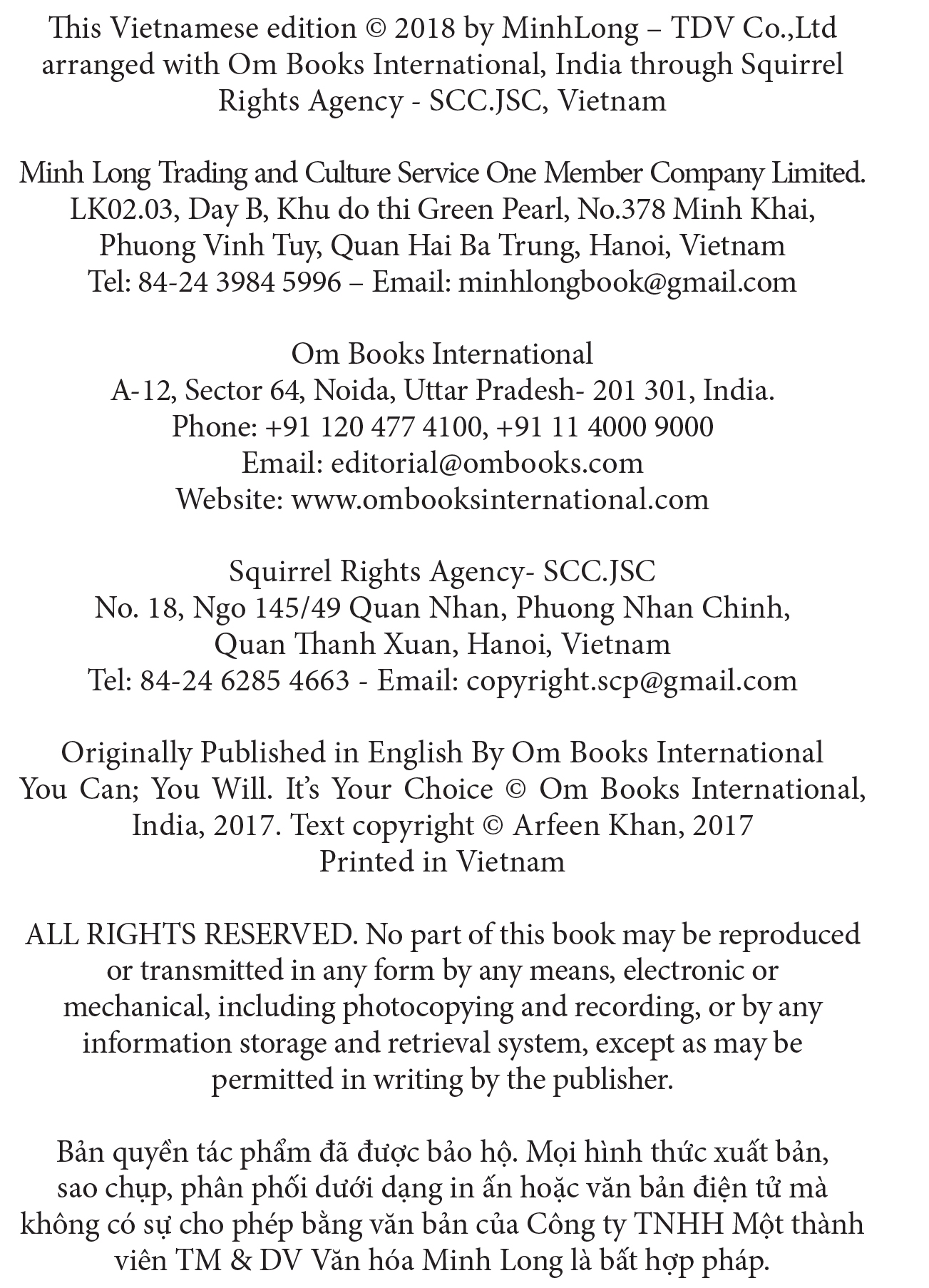 you can, you will - it's your choice - bạn có thể, bạn sẽ thành công, đó là sự lựa chọn của bạn