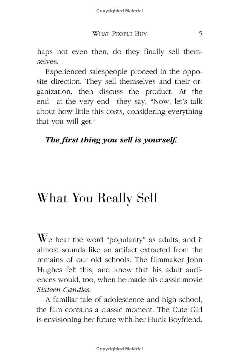 you, inc: the art of selling yourself