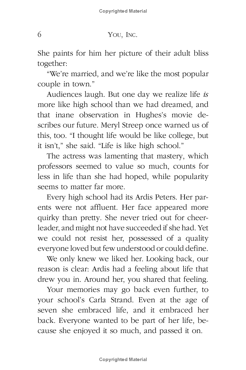 you, inc: the art of selling yourself