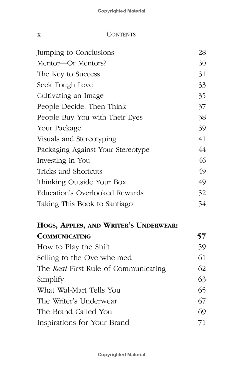 you, inc: the art of selling yourself