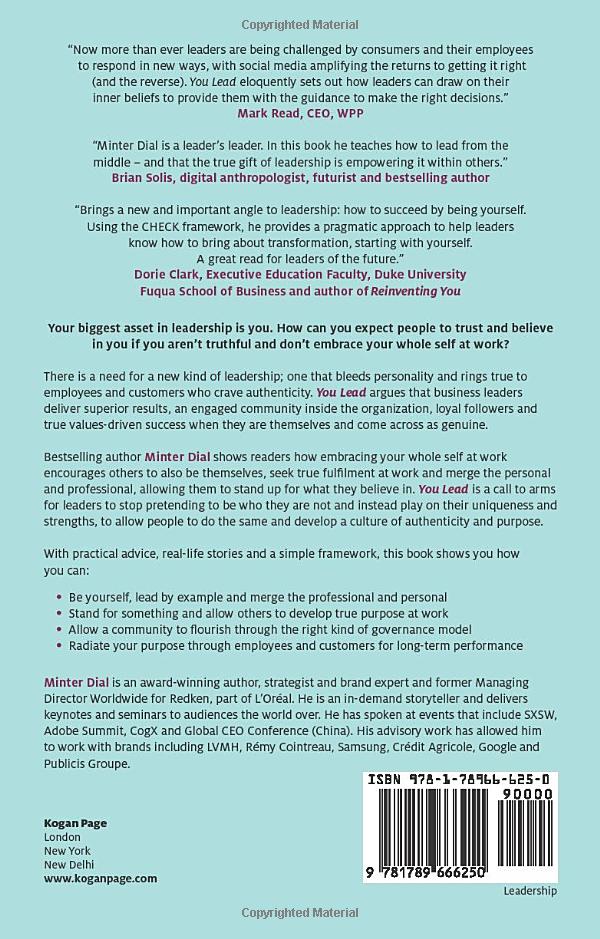 you lead: how being yourself makes you a better leader