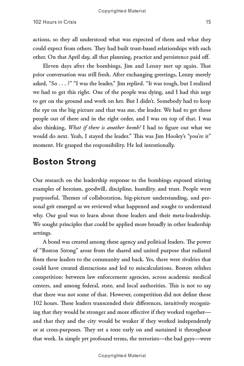 you're it: crisis, change, and how to lead when it matters most