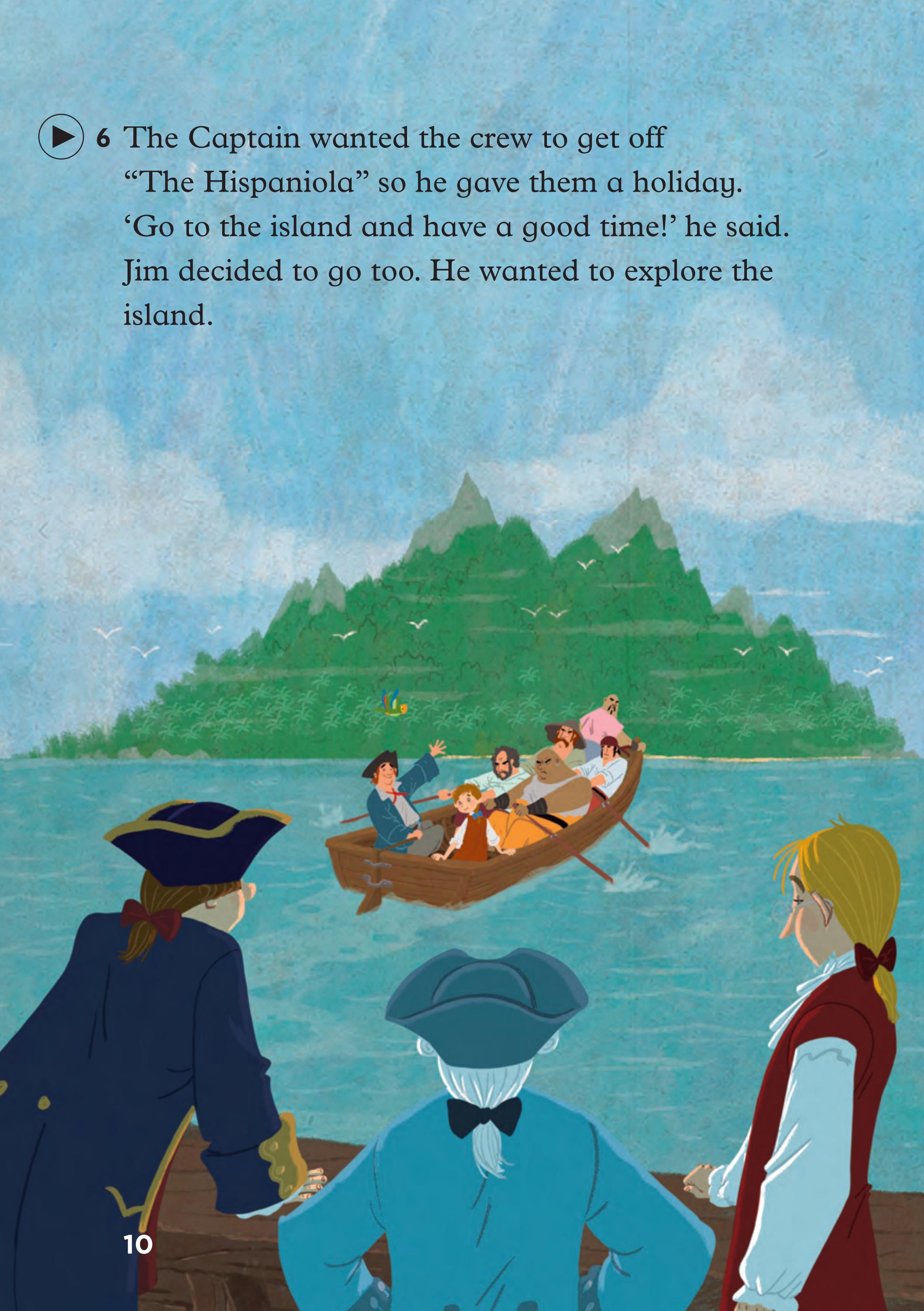 young eli readers - treasure island - stage 3 a1.1 - downloadable audio files