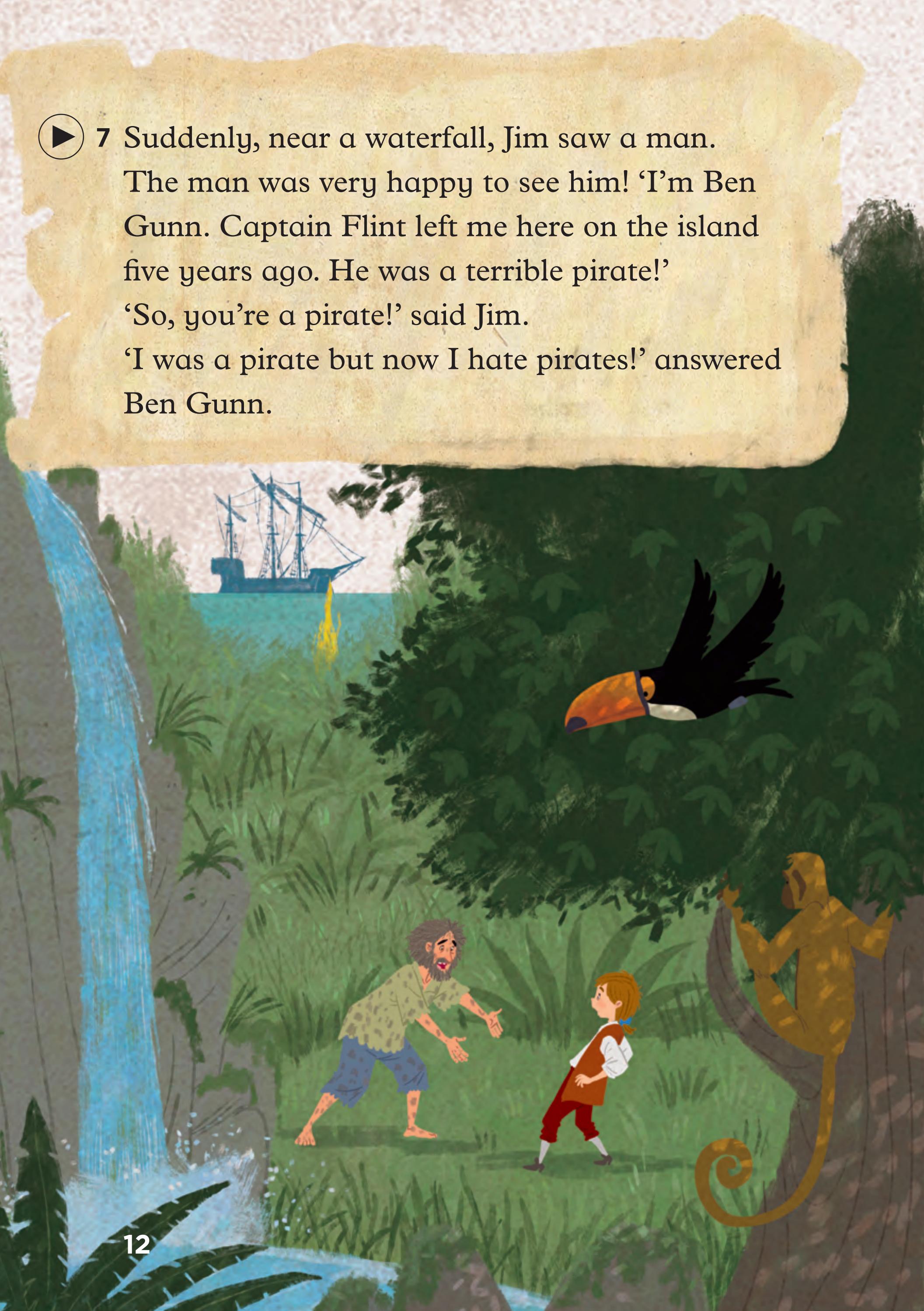 young eli readers - treasure island - stage 3 a1.1 - downloadable audio files