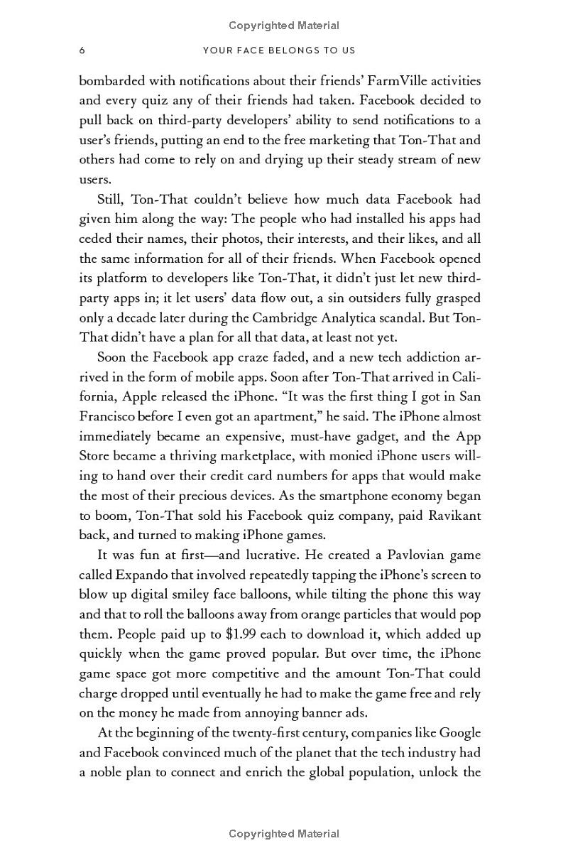 your face belongs to us