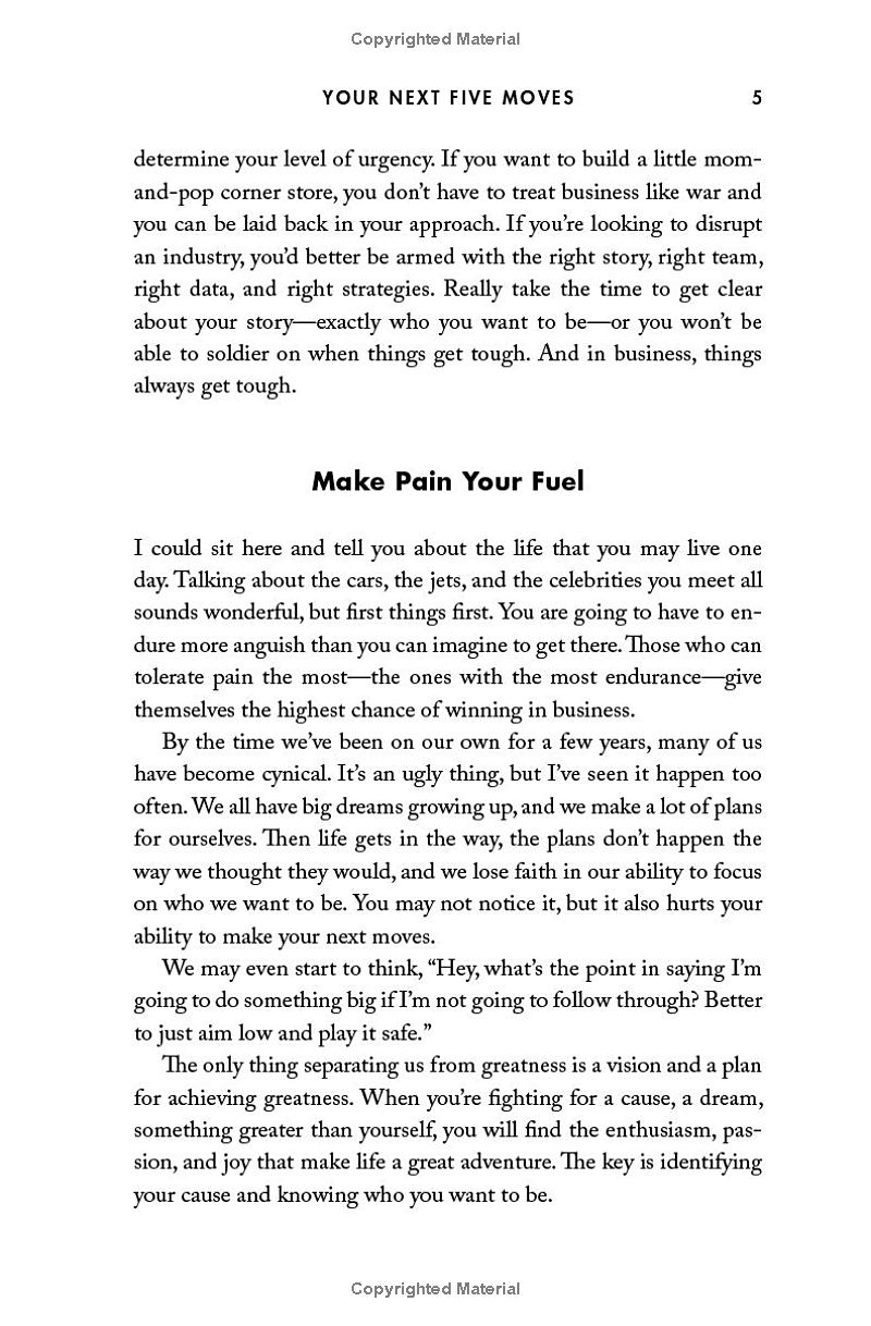 your next five moves: master the art of business strategy