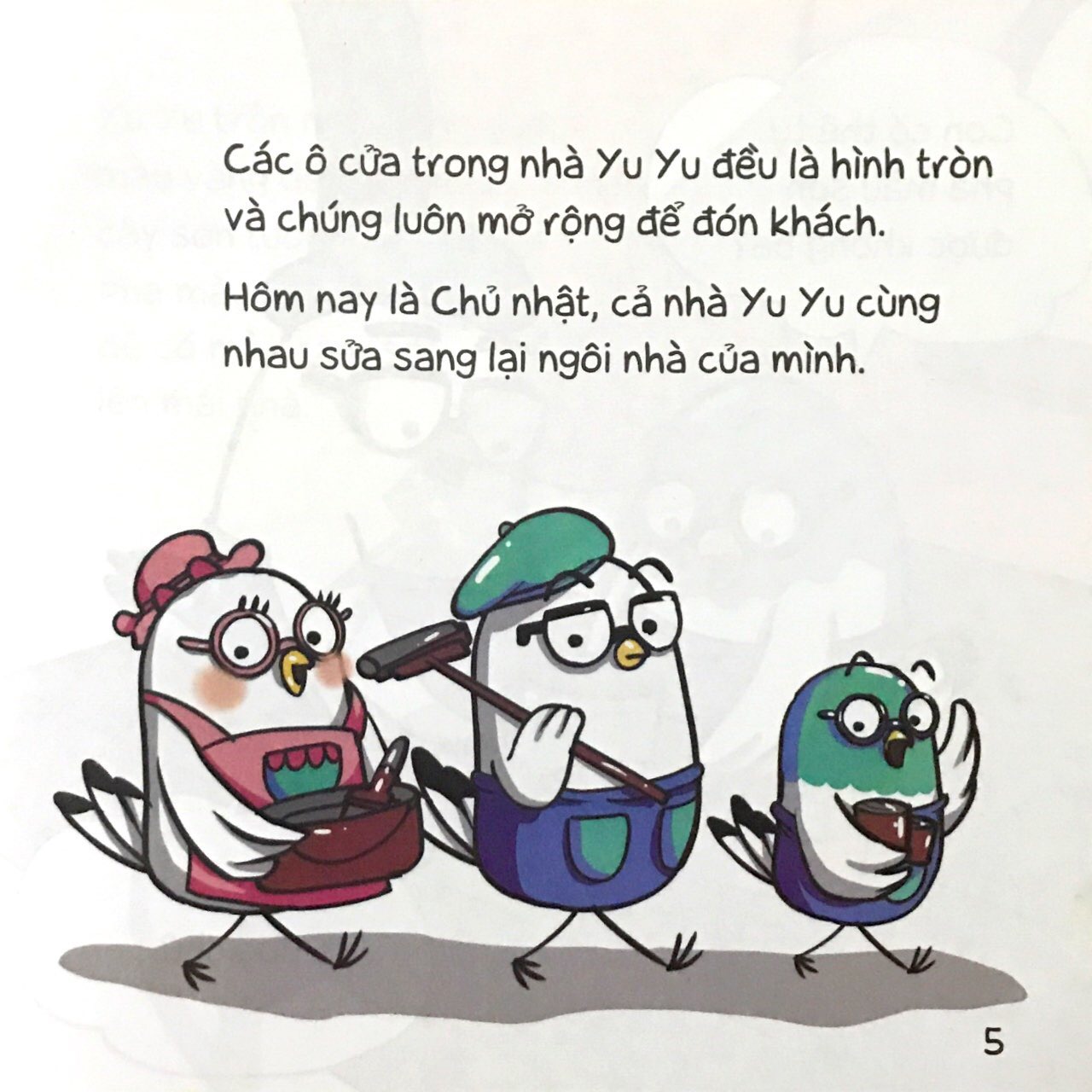 yuyu và các bạn - ngôi nhà của yuyu