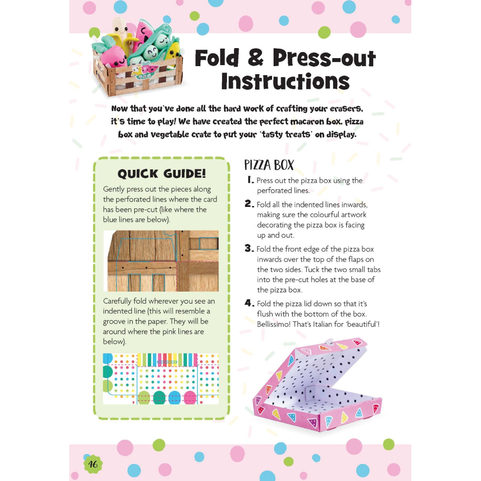 zap! extra make & bake! too cute erasers