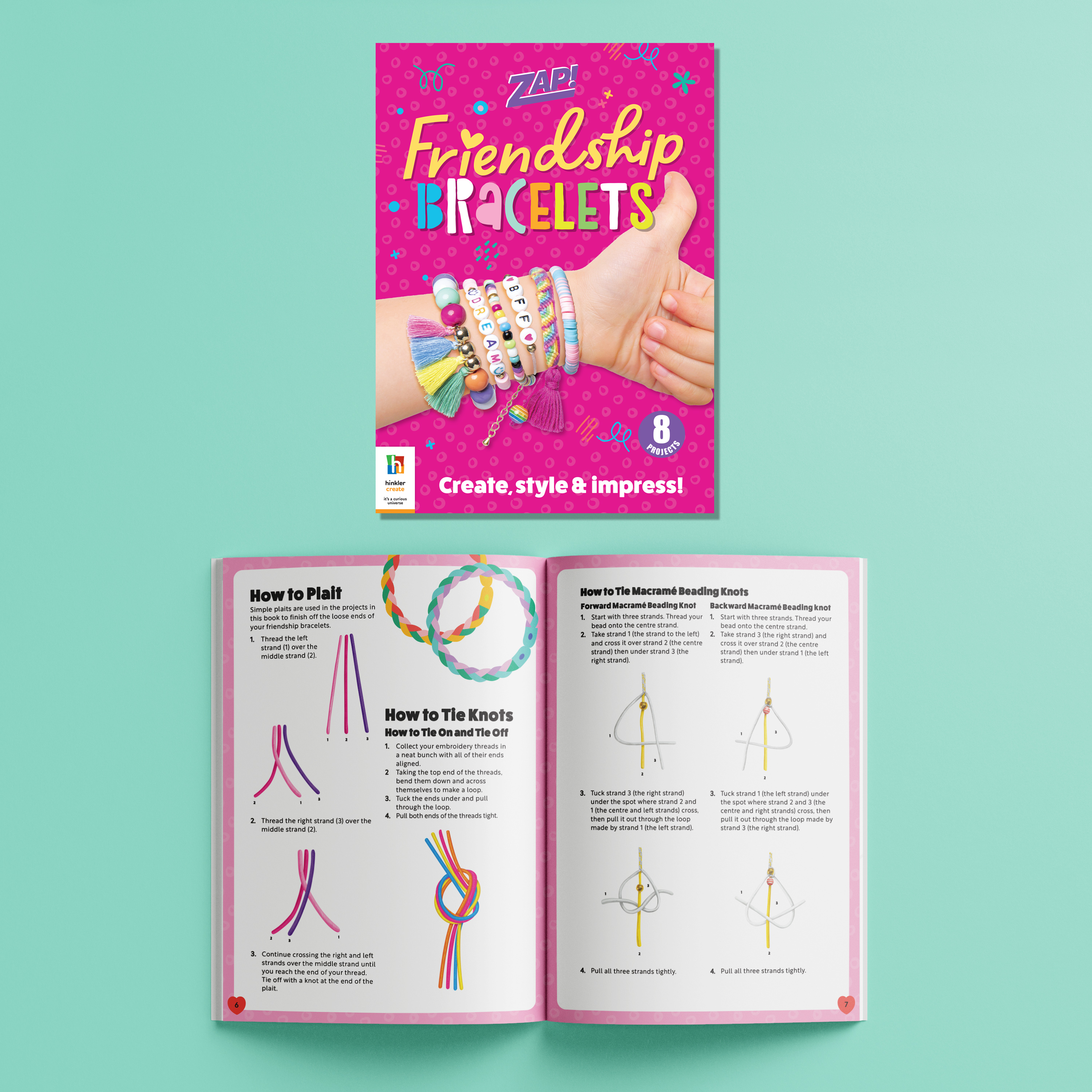 zap! friendship bracelets