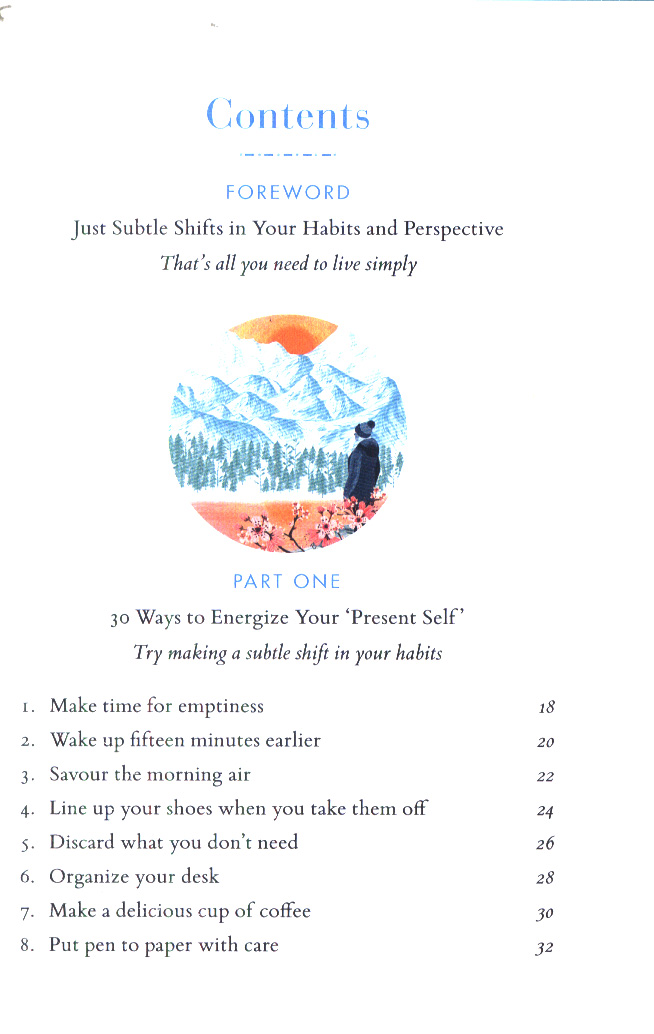 zen: the art of simple living