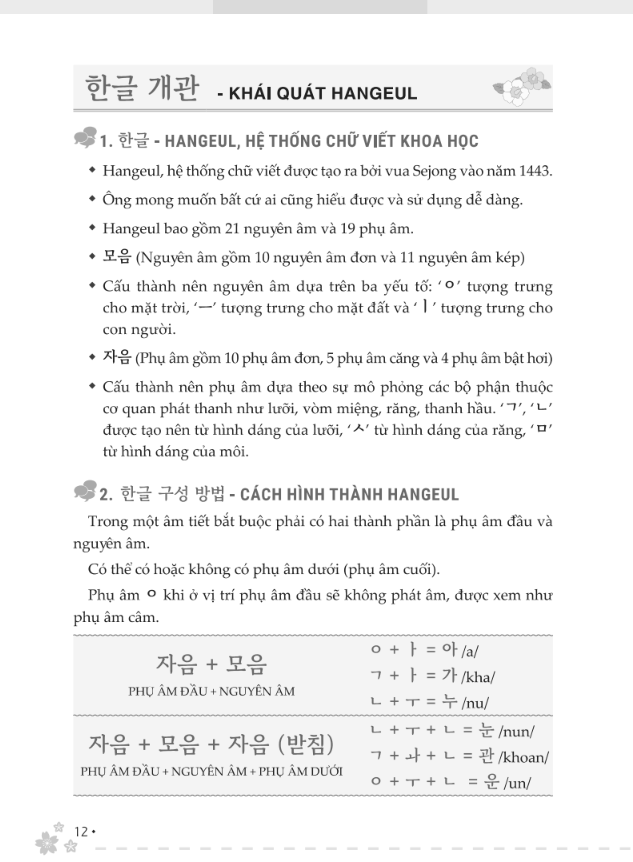 zero to hero - tự học tiếng hàn cấp tốc từ số 0