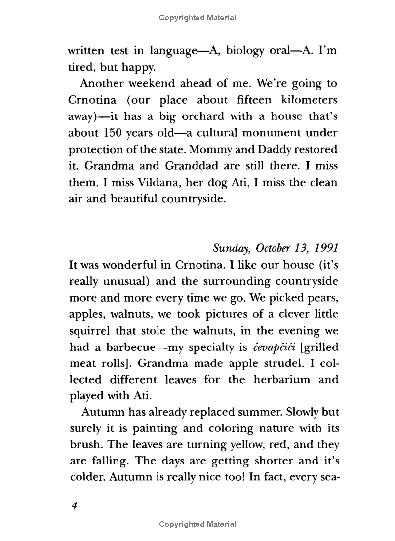 zlata's diary: a child's life in sarajevo