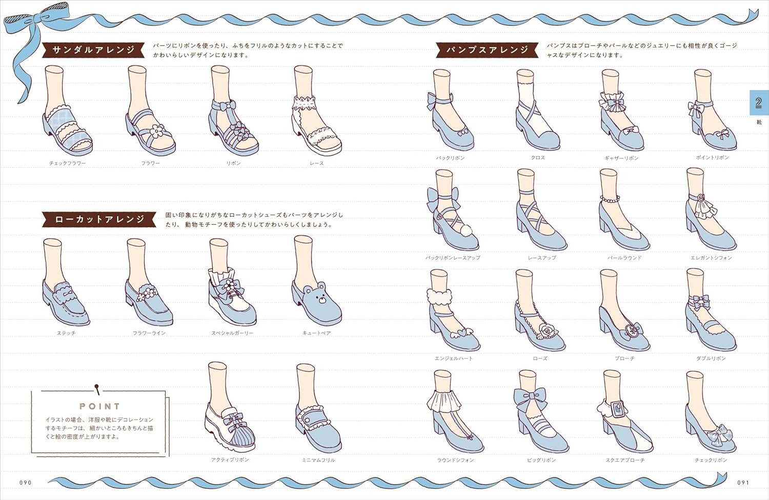 かわいい女の子の衣装デザインアイデア帳 - Kawaii Onnanoko No Isho Design Idea Cho Sosaku Ni Yakudatsu Hyogen Ga Hirogaru