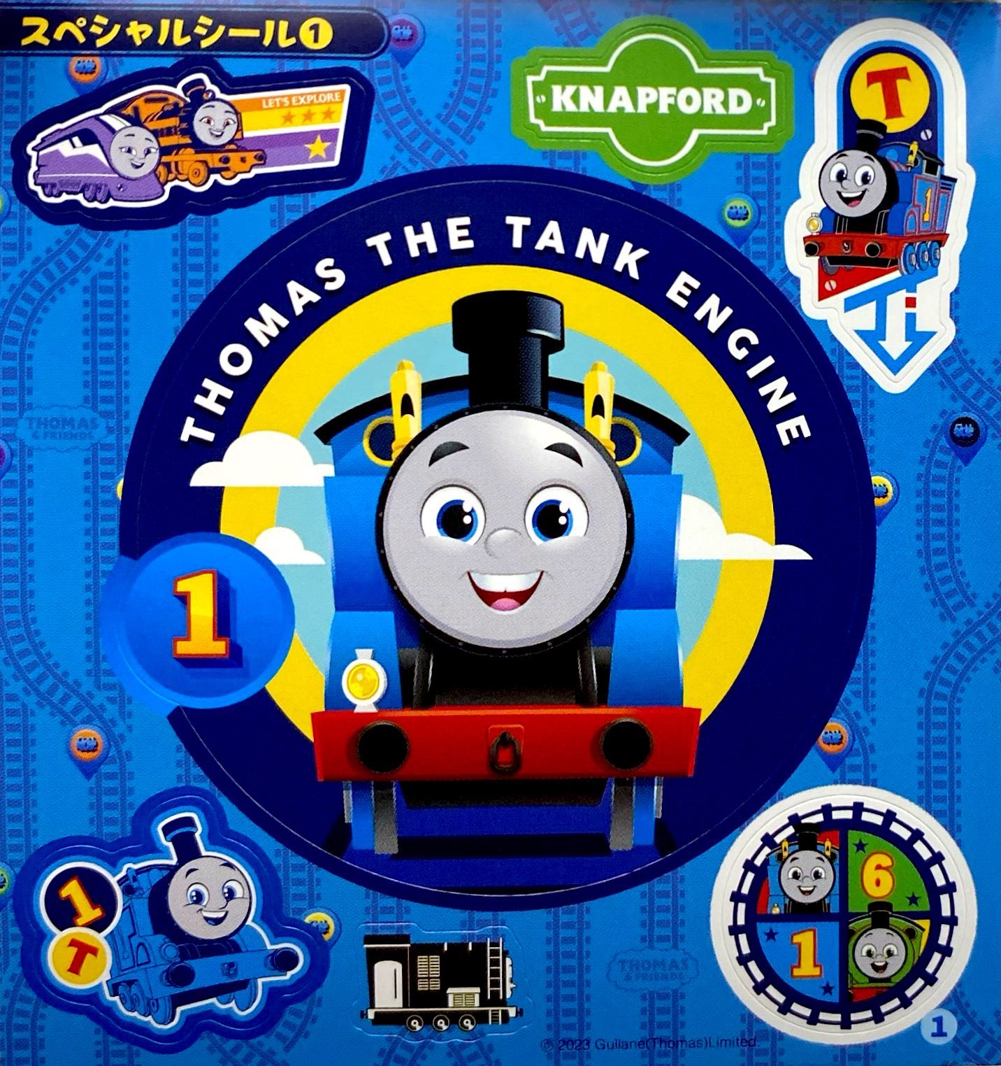 きかんしゃトーマス ＧＯ！ＧＯ！シール図鑑 - Thomas & Friends GO! GO! Sticker Book