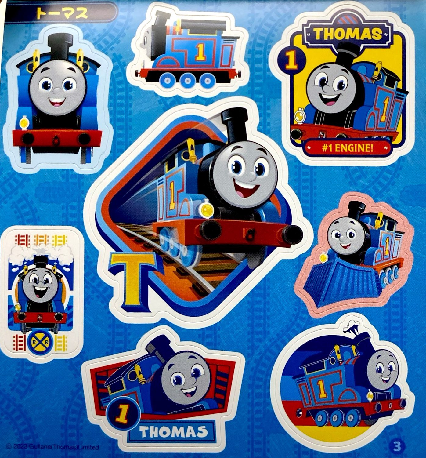 きかんしゃトーマス ＧＯ！ＧＯ！シール図鑑 - Thomas & Friends GO! GO! Sticker Book