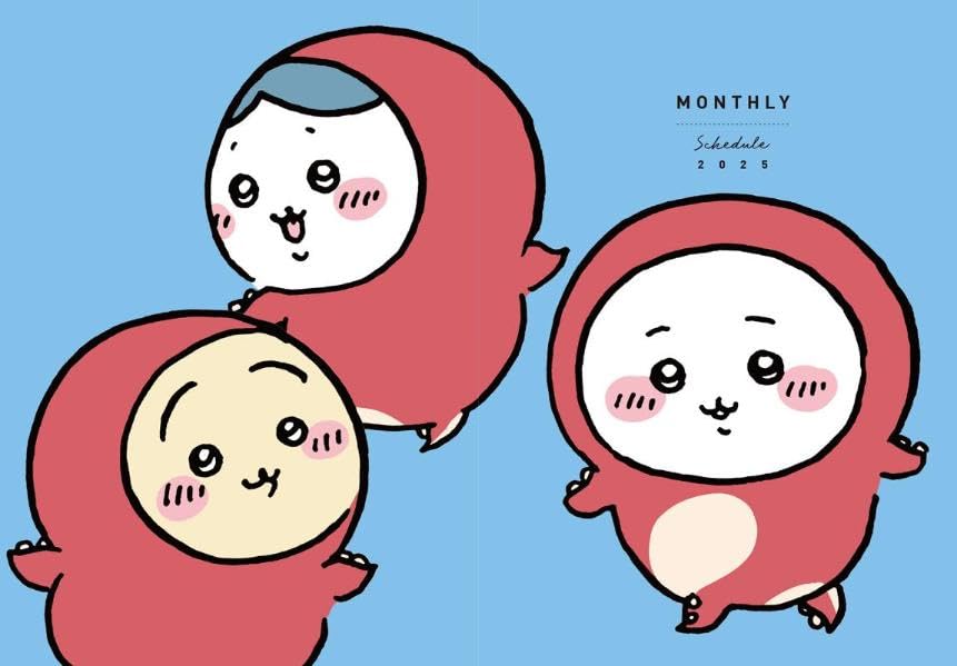 ちいかわ 2025 diary & schedule - chiikawa diary & schedule 2025