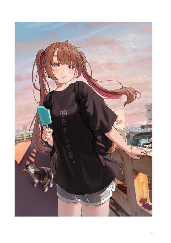 またね、メランコリア - hamu nezuko illustration book: matane, melancholia