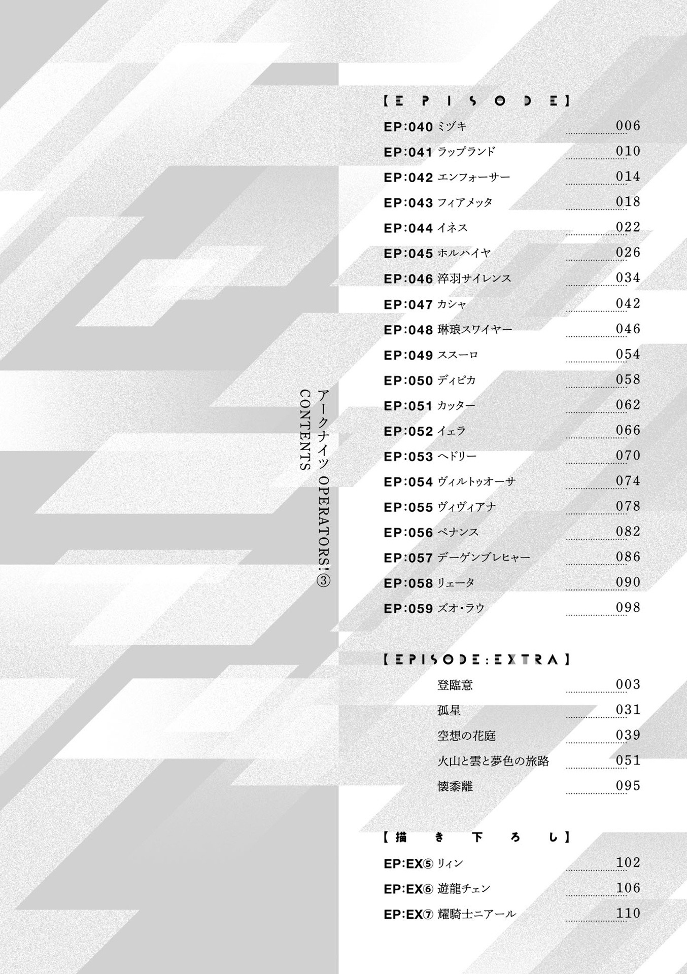 アークナイツ operators! 3 - arknights operators! 3