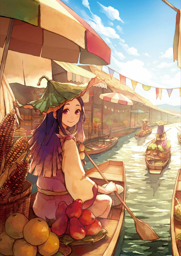 アジアンファンタジーな女の子のキャラクターデザインブック - asian fantasy na onnanoko no character design book