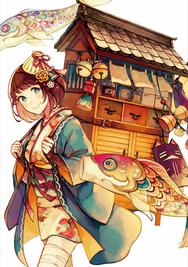 アジアンファンタジーな女の子のキャラクターデザインブック - asian fantasy na onnanoko no character design book