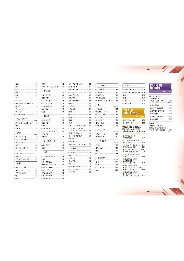 アズールレーン azur lane 6th anniversary art collection