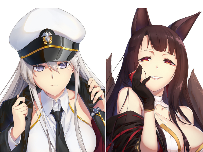 アズールレーン the animation アートワークス - azur lane the animation artworks