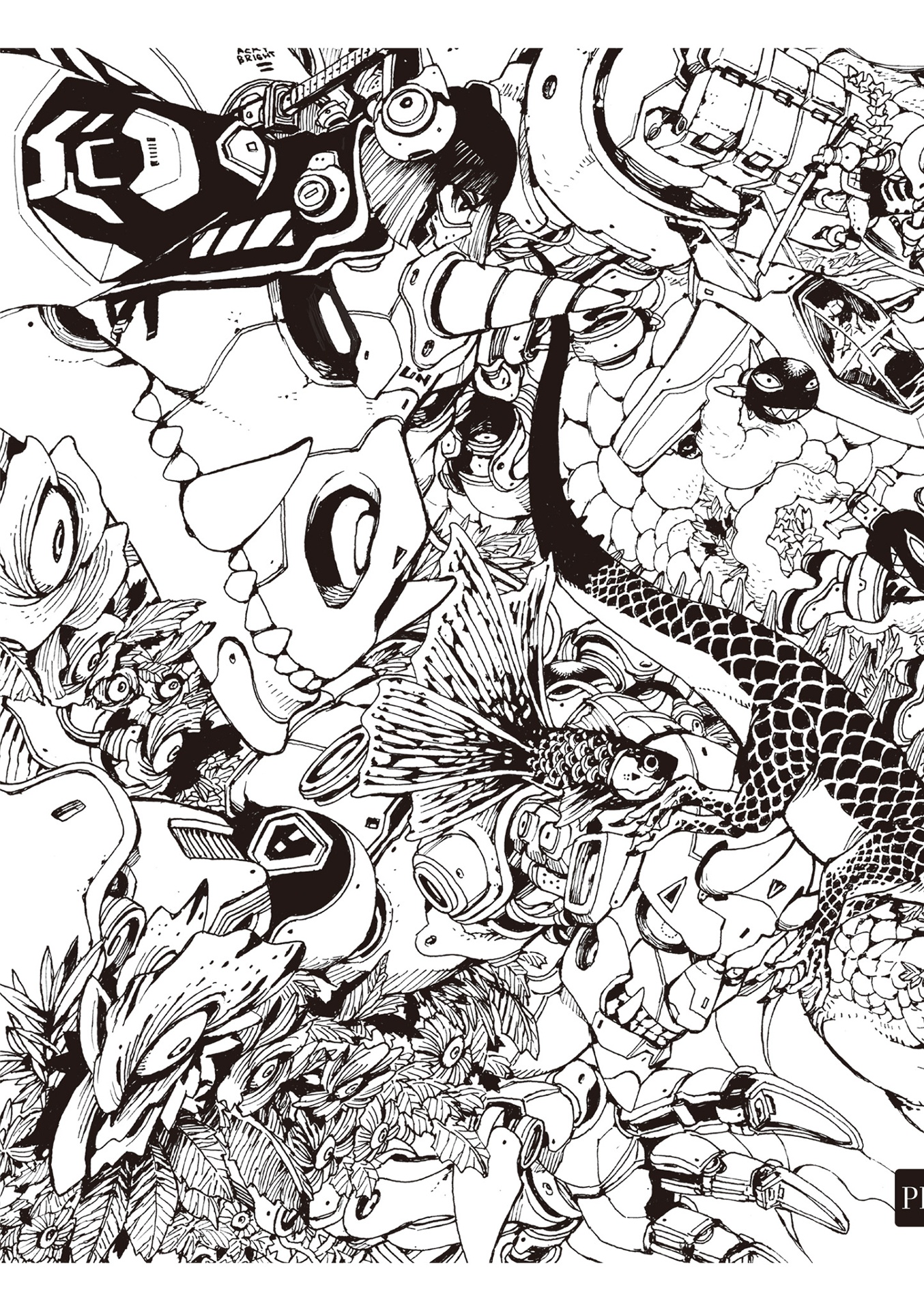 アッキーブライト ビーダブリュー - acky bright b/w