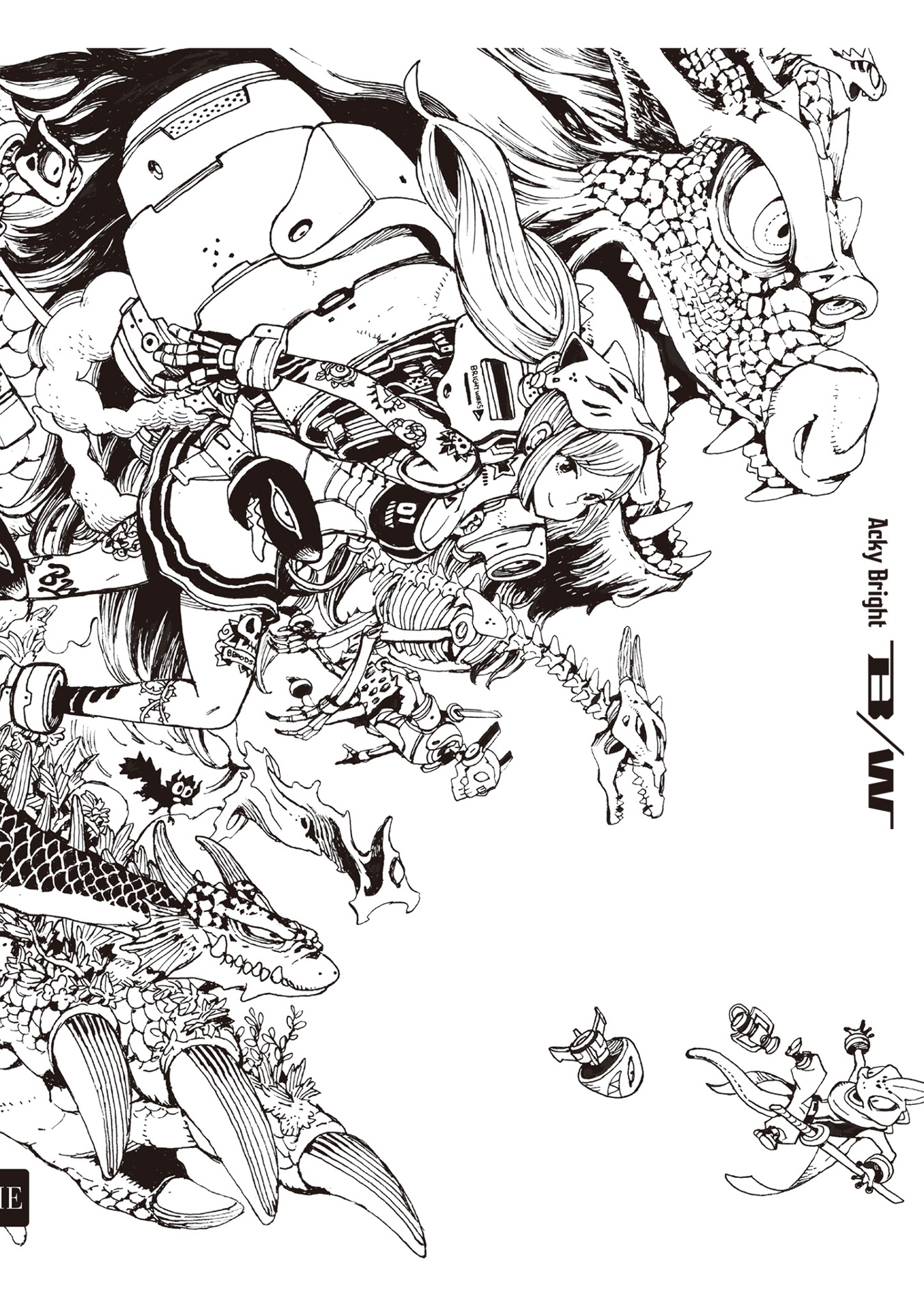 アッキーブライト ビーダブリュー - acky bright b/w