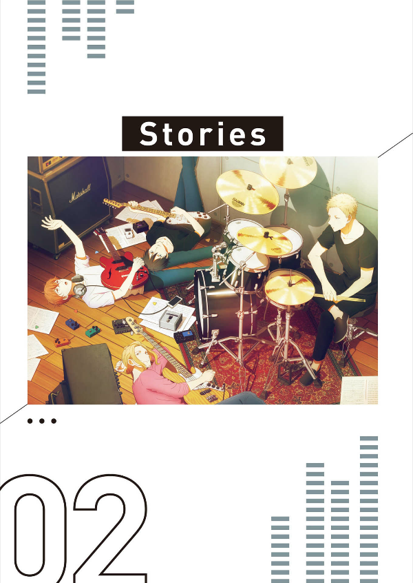 アニメ『ギヴン』オフィシャルファンブック memory of (生活シリーズ) anime " givun " ofisha