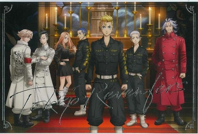 アニメ 東京リベンジャーズ ポストカードブック 聖夜決戦編 - tokyo revengers postcard book