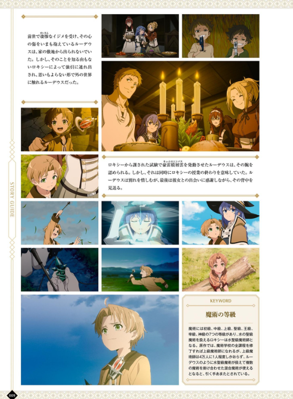 アニメ 無職転生 ~異世界行ったら本気だす~ 完全設定資料集 - anime mushoku tensei complete art works illustration book